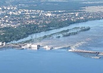 Вибух на Каховській ГЕС зафіксували американські супутники — NYT