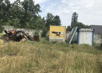 Демонтовані кіоски у Кропивницькому можна знайти на території  КП «Благоустрій»