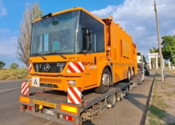 Комунальники Херсона отримали спецтехніку з Німеччини