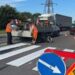 На Кіровоградщині відновлюють розмітку на дорогах