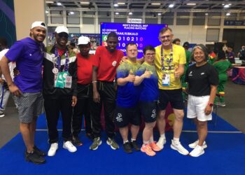 Олександр Хорунжак та Ольга Кібкало представили Херсонщину на Спеціальній  Олімпіаді в Берліні