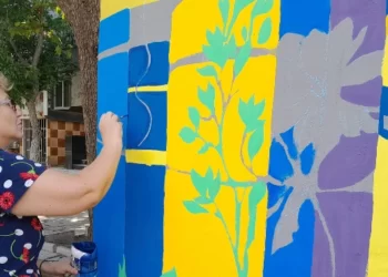 У Херсоні малюють мурали на бомбосховищах