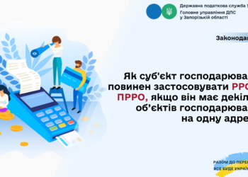 Як суб’єкт господарювання повинен застосовувати РРО та ПРРО, якщо він має декілька об’єктів господарювання на одну адресу?