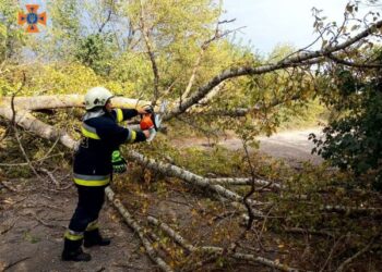 Кіровоградські рятувальники ліквідовували наслідки погіршення погодних умов