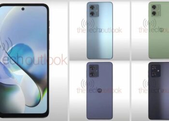 Moto G54 5G с камерой на 50 МП и батареей на 5000 мАч готова к анонсу