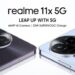 realme 11x 5G – Dimensity 6100+, 120-Гц дисплей LCD и аккумулятор на 5000 мА*ч стоимостью менее $200