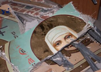 В Одесі почалася консервація Спасо-Преображенського собору, якій постраждав від удару росіян (фото, відео) — Одеса