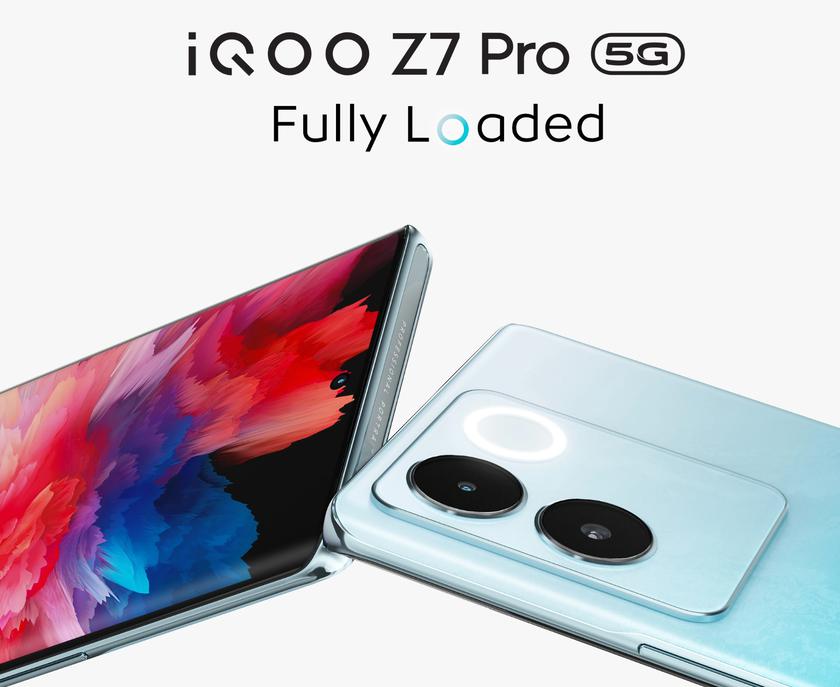 iQOO Z7 Pro: AMOLED-дисплей на 120 Гц, чип MediaTek Dimensity 7200, камера на 64 МП с OIS и батарея на 4600 мАч за $290