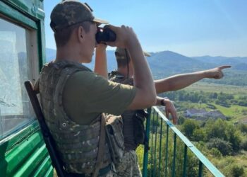 Курсанти прикордонного вишу проходять практику на кордоні з країнами ЄС