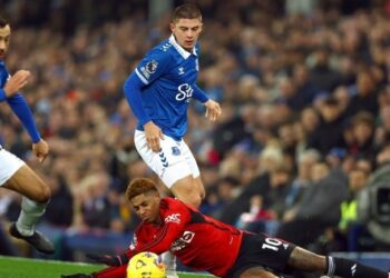 Оценка Миколенко в матче между «Эвертоном» и «МЮ»