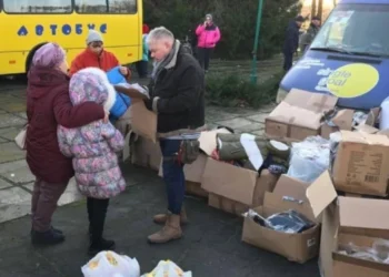 Мешканці села Правдине отримали гуманітарну допомогу з Польщі