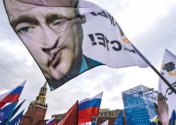 На лівобережній Херсонщині провели пропагандистський захід, присвячений російському святу