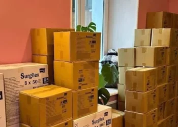 Польські волонтери відвідали з гуманітарною місією Херсон та Антонівку