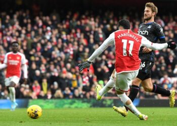 «Арсенал» разгромно выиграл у «Кристал Пэлас» в 21 туре АПЛ