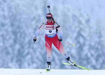 Три украинки в топ-20 короткой индивидуальной гонки на этапе Кубке мира | Биатлон |