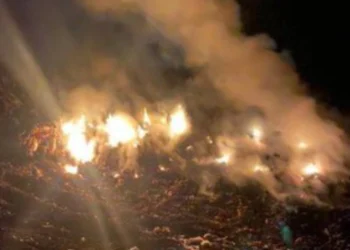 У Херсоні двічі горіло сміттєзвалище