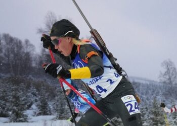 Видео трансляция женского спринт на чемпионате Европы | Биатлон |