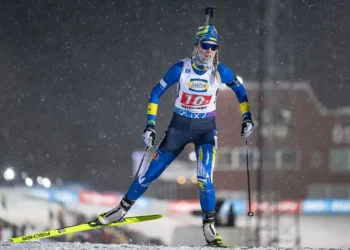 Дмитренко завоевала бронзовую медаль в спринте на чемпионате Европы-2024 | Биатлон |