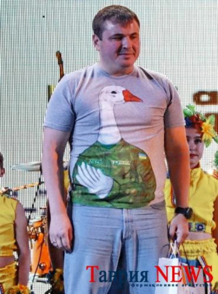 Юрій Гусєв на сцені Дня міста у Херсоні 16.09.2019 року