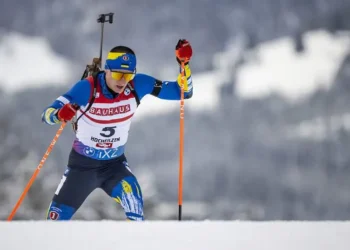 Видеотрансляция мужского спринта на ЧМ-2024 по биатлону | Биатлон |