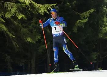 Пидручный финишировал 10-м в спринте на этапе Кубка мира в Кенморе | Биатлон |