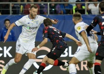 «Динамо» разыграло ничью с «Рейнджерсом» в первом матче 3 этапа квалификации Лиги чемпионов