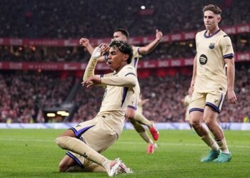 «Барселона» спаслась в матче против «Атлетика» благодаря шедевру Ямаля