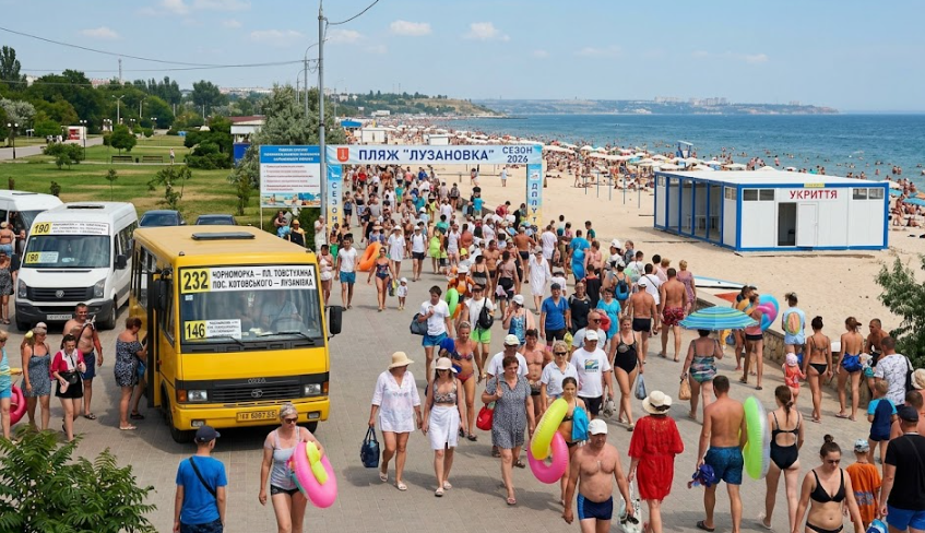 Одесский пляж