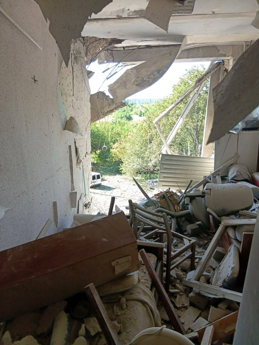 Удар по багатоповерхівці Хортицького району Запоріжжя
